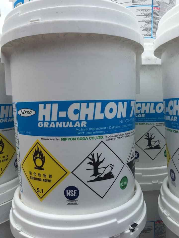CLORINE 70% NHẬT